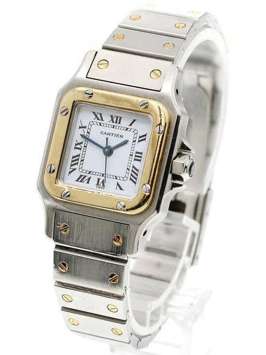 CARTIER Santos Galbee SM white Dial Automatic Ladies Watch_952358 main image 4